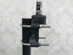画像2: アンテナ基台　マスト・レール用ブラケット　 アルミダイキャスト