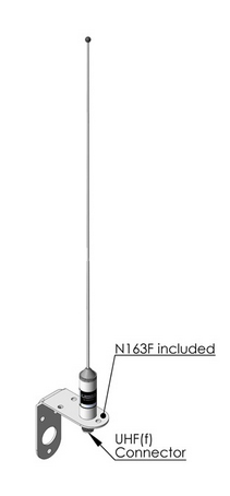 画像1: 高性能AISホイップアンテナ