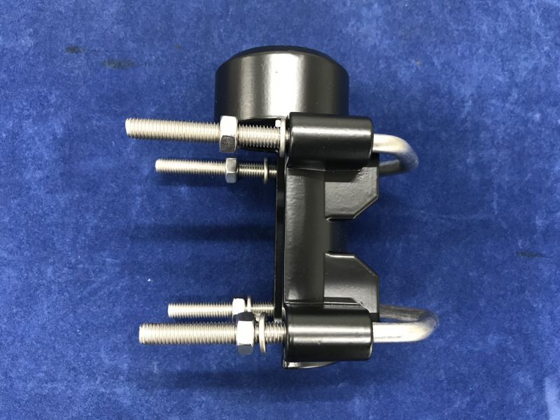 画像1: アンテナ基台　マスト・レール用ブラケット　 アルミダイキャスト